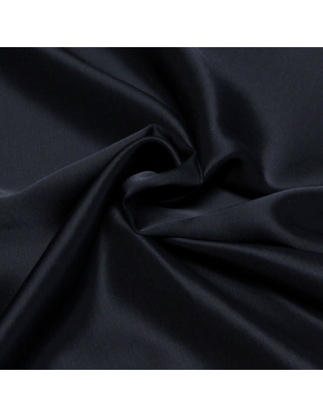 Satin double face de laine - Nuit