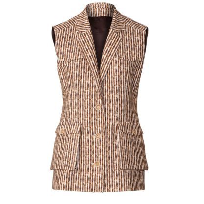 Patron Burda 5827 - Gilet 2