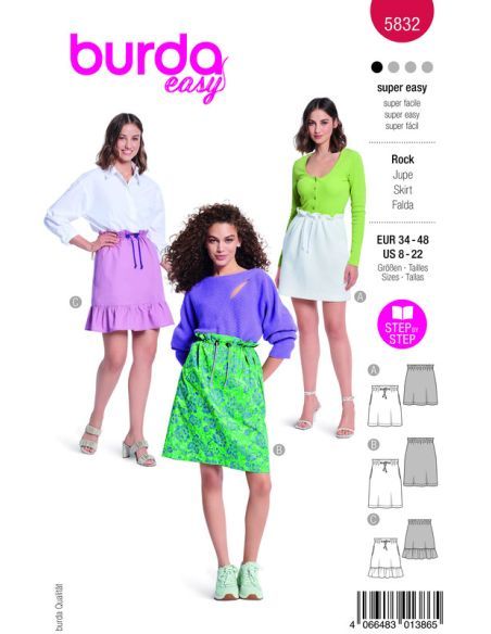 Patron Burda 5832 - Juper