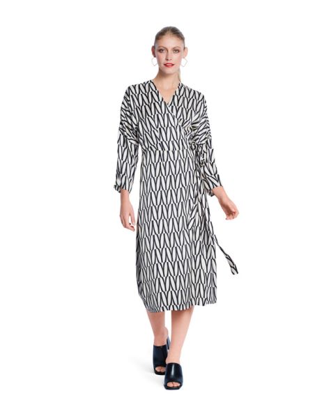 Patron Burda 5844 - Robe