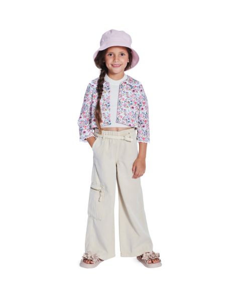 Patron Burda 9225 - Robe a jupe dégradée pour enfants