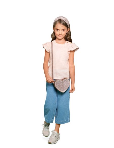 Patron Burda 9227 - T-shirt unisex pour enfants