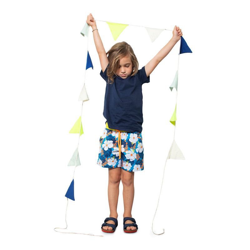 Patron Burda 9228 - Short hawaïen pour enfants