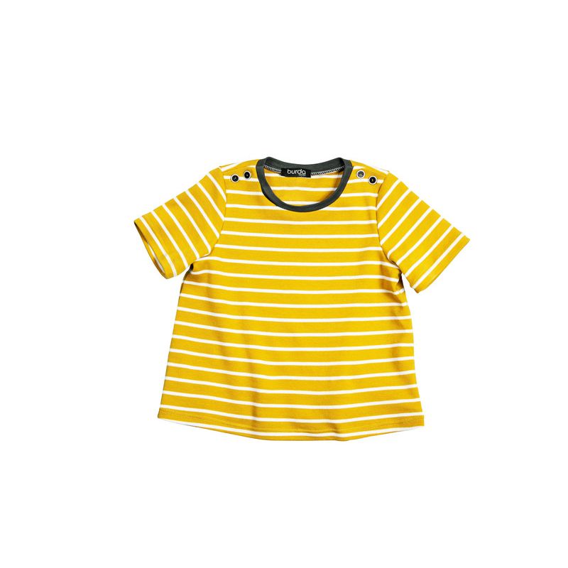 Patron Burda 9229 - Robe dété pour enfants