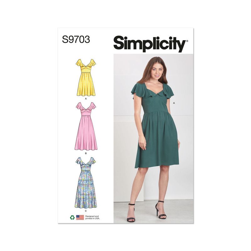 Patron Simplicity 9703.D5 - Robe