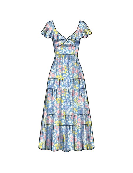 Patron Simplicity 9703.D5 - Robe