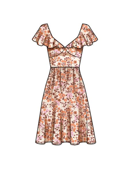 Patron Simplicity 9704.W2 - Robe