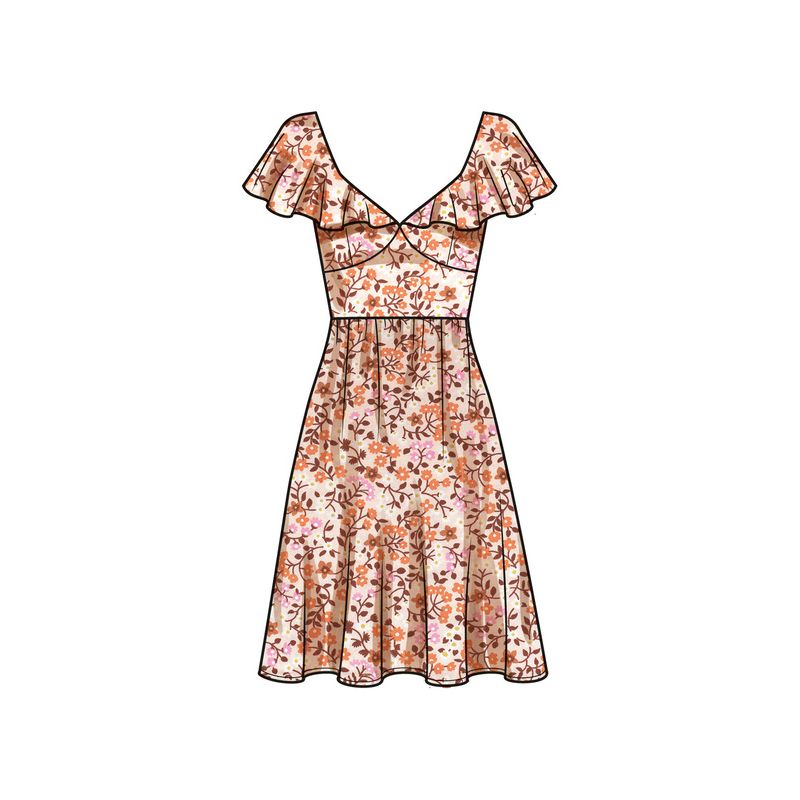 Patron Simplicity 9704.W2 - Robe