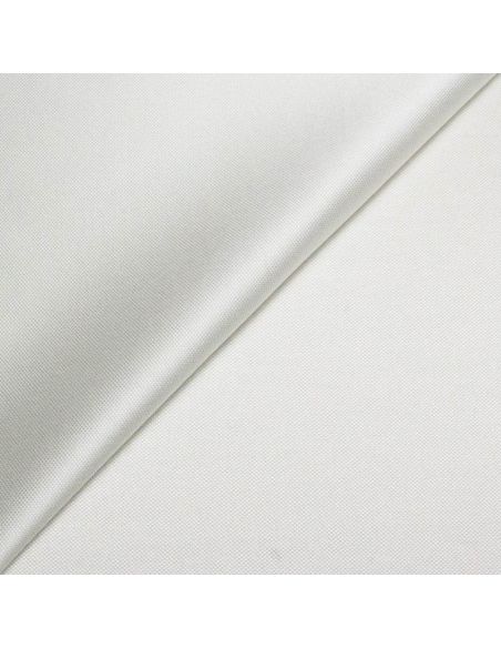 Mikado de soie souple - Blanc spécial mariage