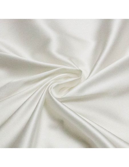 Mikado de soie souple - Blanc spécial mariage