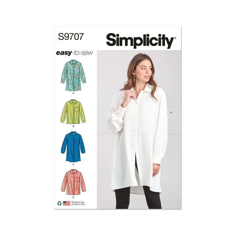 Patron Simplicity 9707.D5 - Chemise