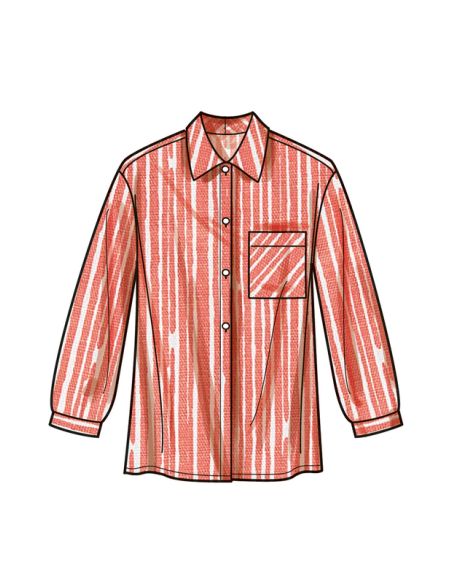 Patron Simplicity 9707.D5 - Chemise