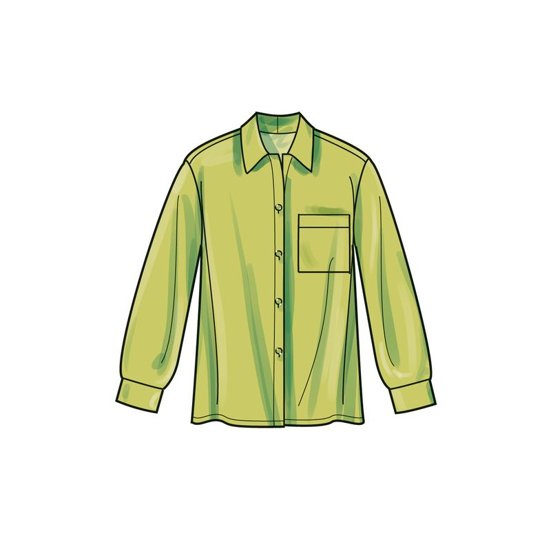 Patron Simplicity 9707.D5 - Chemise