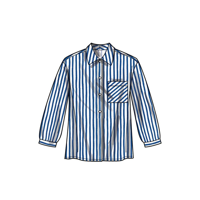 Patron Simplicity 9708.W2 - Chemise