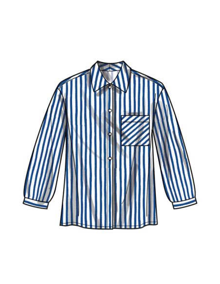 Patron Simplicity 9708.W2 - Chemise