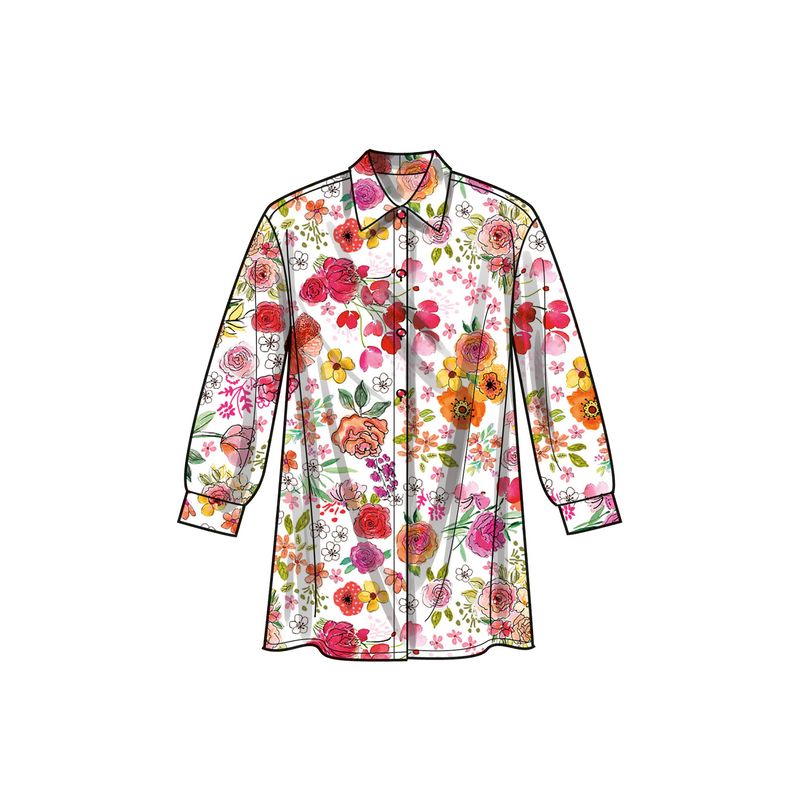 Patron Simplicity 9708.W2 - Chemise