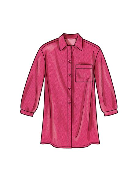 Patron Simplicity 9708.W2 - Chemise