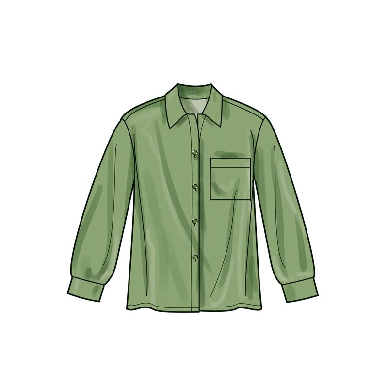 Patron Simplicity 9708.W2 - Chemise