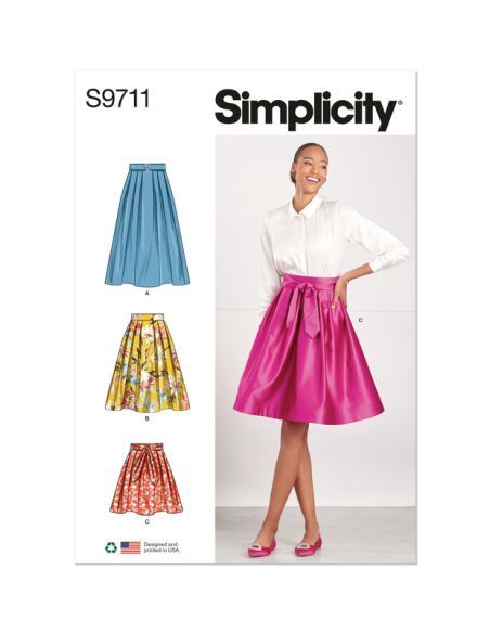 Patron Simplicity 9711.D5 - Jupe