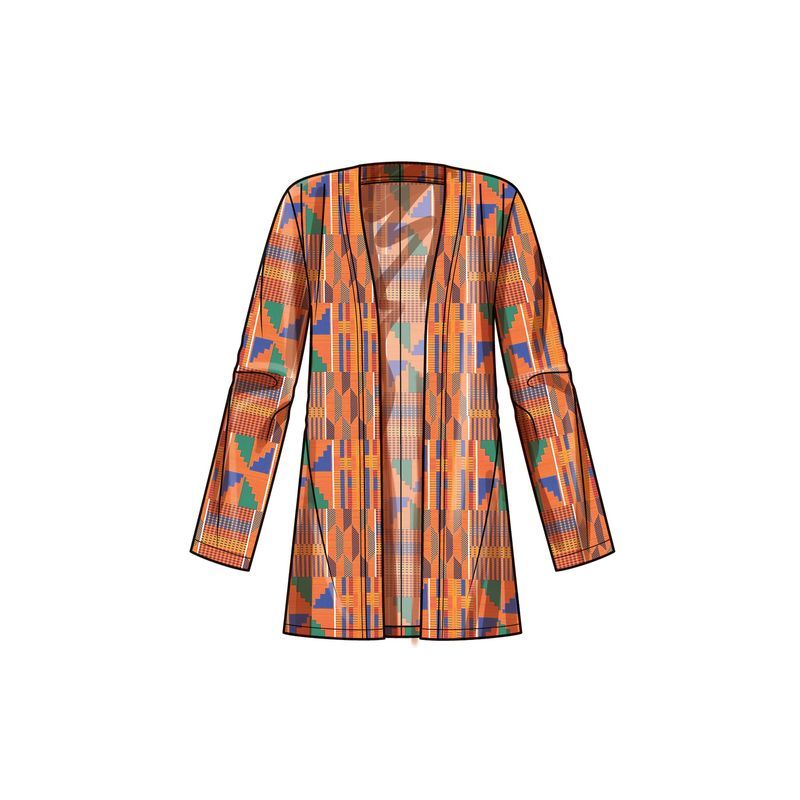 Patron Simplicity 9716.D5 - Haut, cardigan et jupe