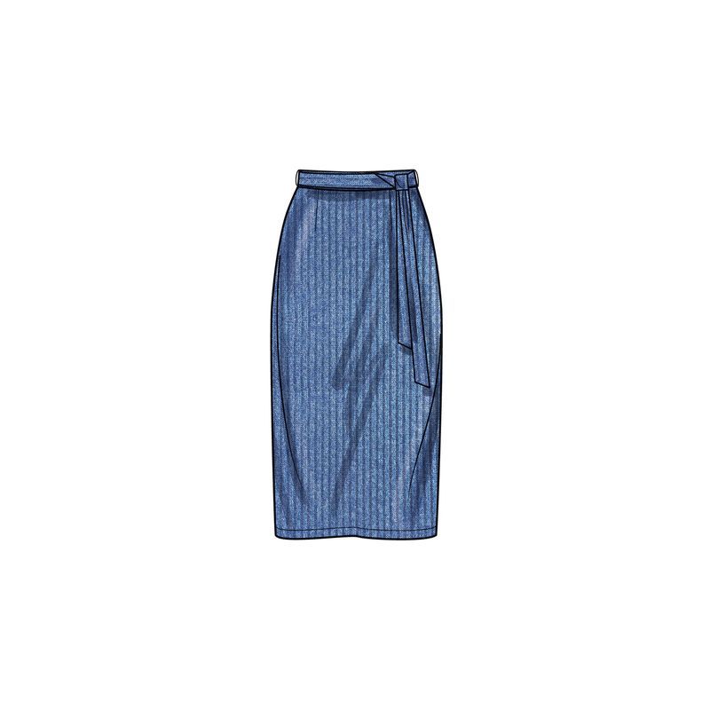 Patron Simplicity 9717.W2 - Haut, cardigan et jupe