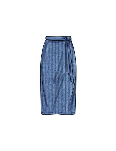 Patron Simplicity 9717.W2 - Haut, cardigan et jupe