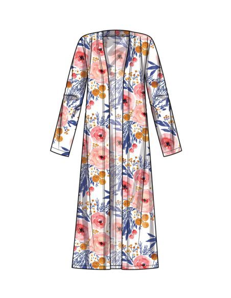 Patron Simplicity 9717.W2 - Haut, cardigan et jupe