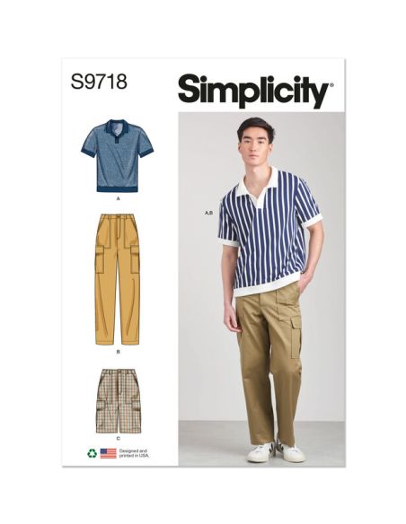 Patron Simplicity 9718.AA - Haut