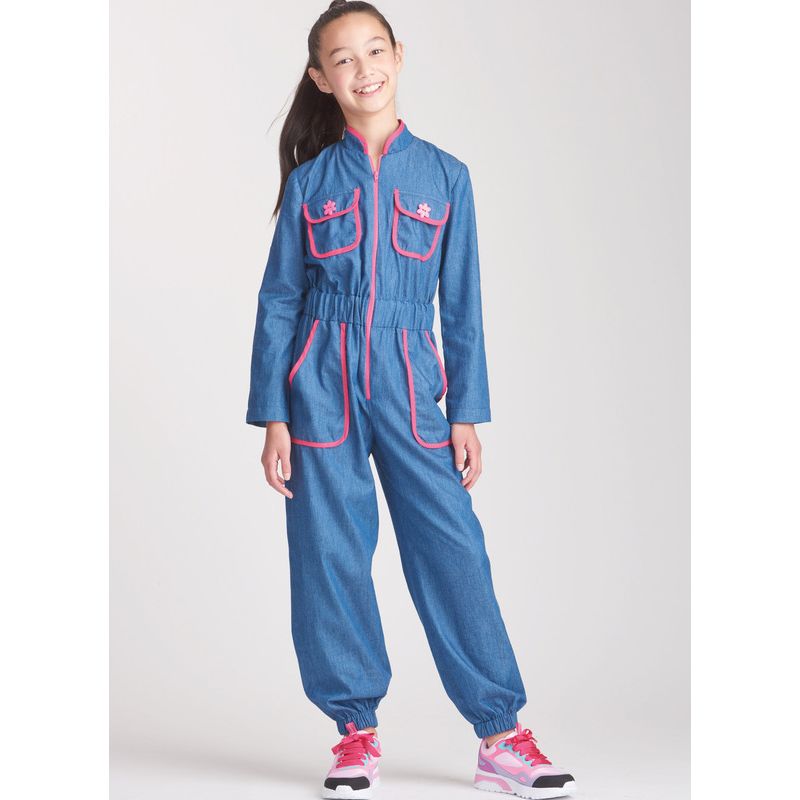 Patron Simplicity 9722/HH - Combinaison, barboteuse et robe