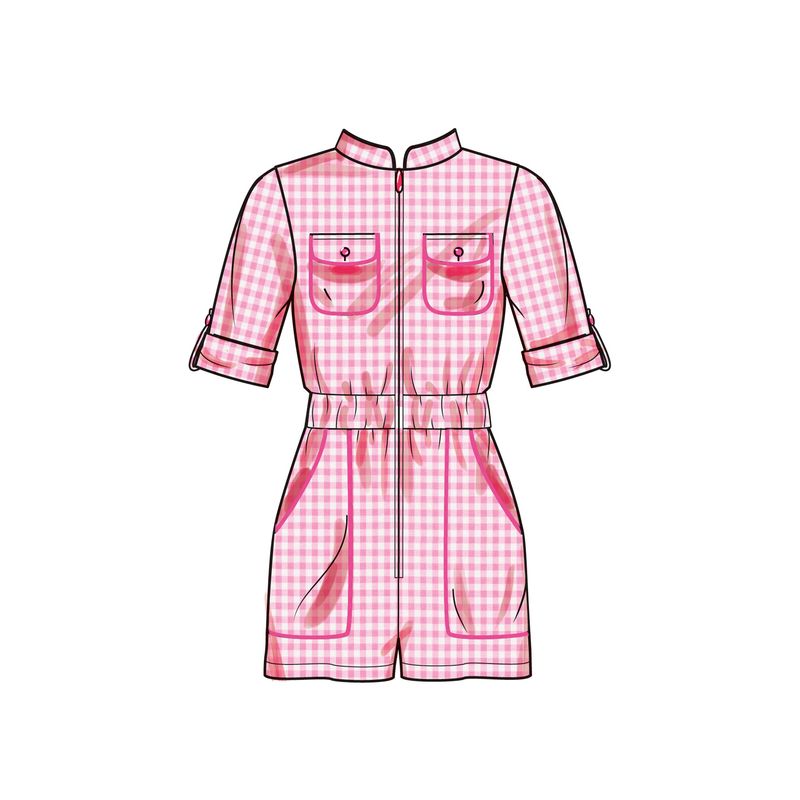 Patron Simplicity 9722/HH - Combinaison, barboteuse et robe