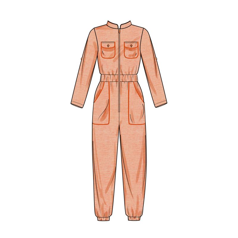 Patron Simplicity 9722/HH - Combinaison, barboteuse et robe