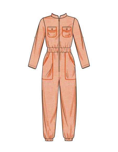 Patron Simplicity 9722/HH - Combinaison, barboteuse et robe