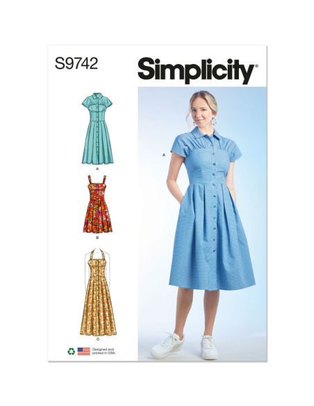 Patron Simplicity 9742.D5 - Robe