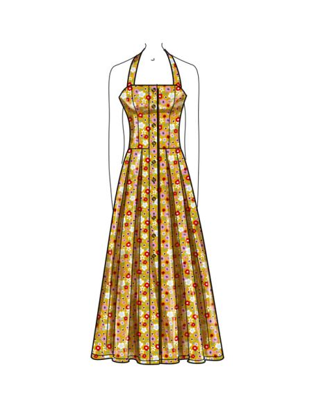 Patron Simplicity 9742.D5 - Robe