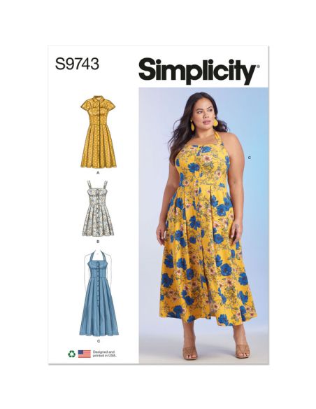 Patron Simplicity 9743.W2 - Robe