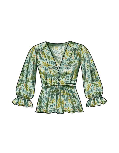 Patron Simplicity 9748.H5 - Haut