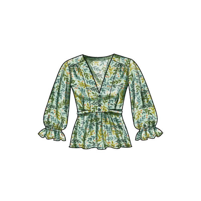 Patron Simplicity 9748.H5 - Haut