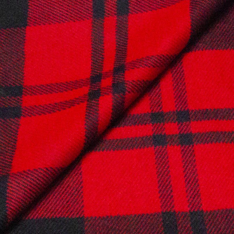 Carré - Clan rouge et noir