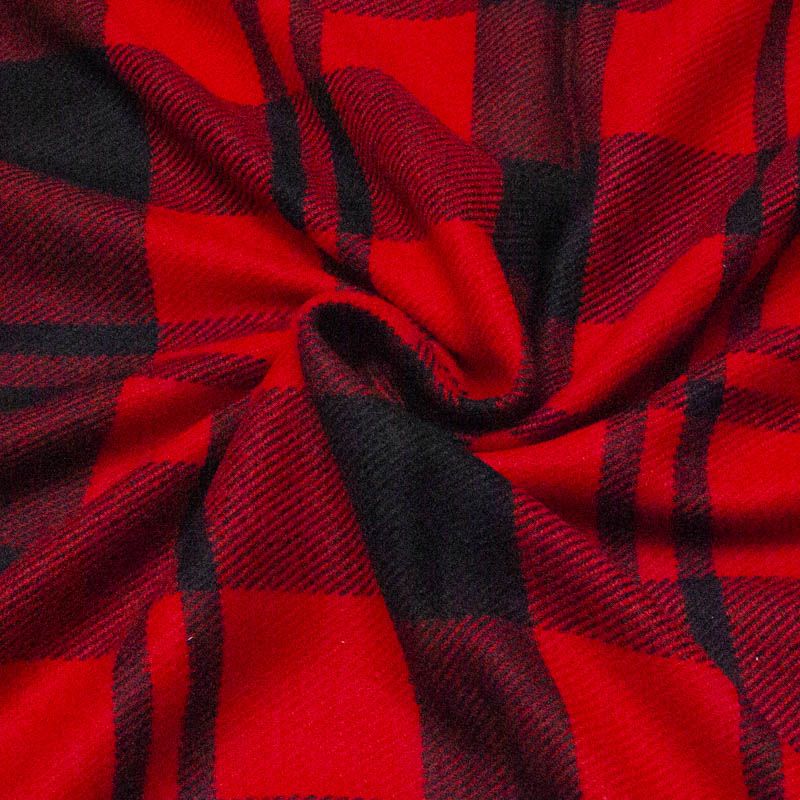 Carré - Clan rouge et noir