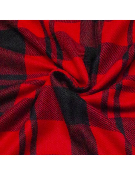 Carré - Clan rouge et noir