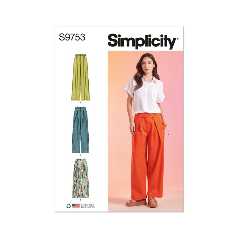 Patron Simplicity 9753.D5 - Pantalon