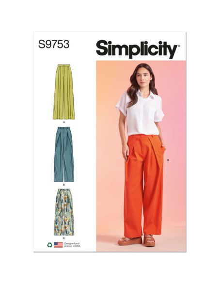 Patron Simplicity 9753.D5 - Pantalon
