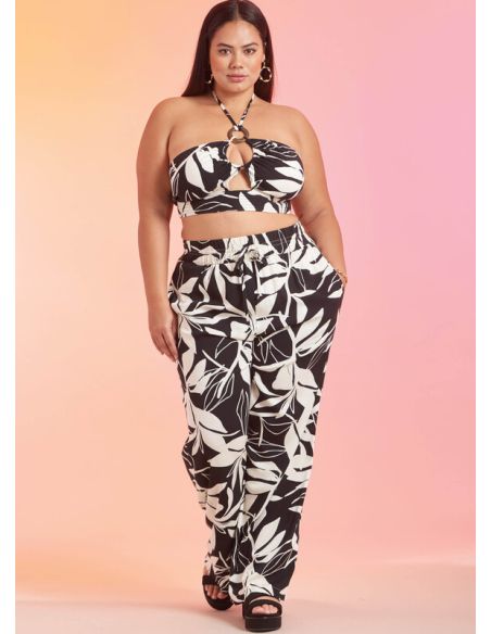 Patron Simplicity 9756.AA - Chemise, pantalon et haut dos nu