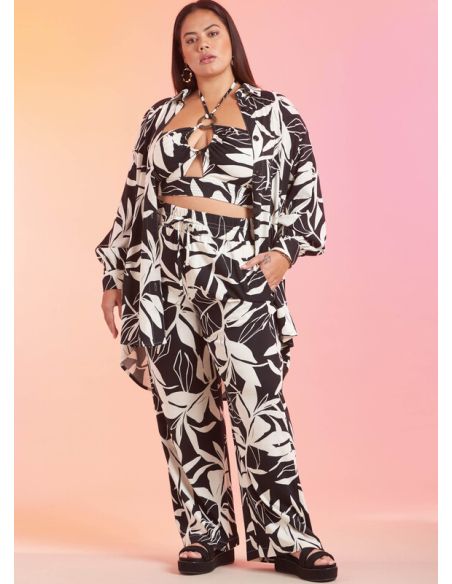 Patron Simplicity 9756.AA - Chemise, pantalon et haut dos nu