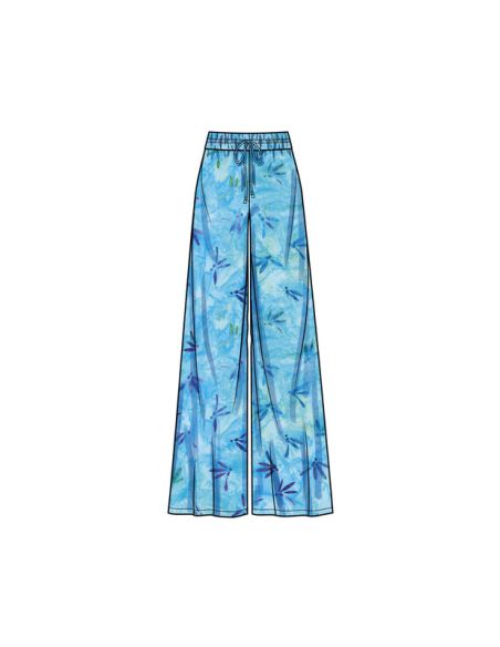 Patron Simplicity 9756.AA - Chemise, pantalon et haut dos nu