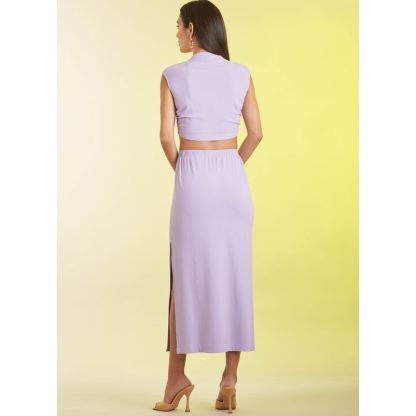 Patron Simplicity 9757.A - Haut et jupe 2