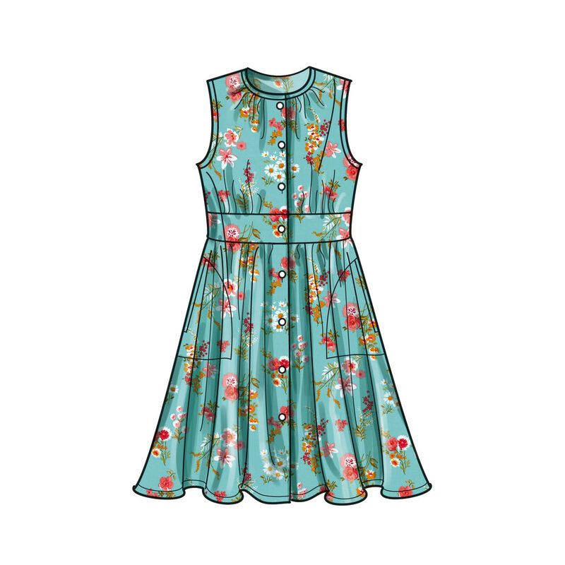 Patron Simplicity S9761.HH - Robe, haut et pantalon