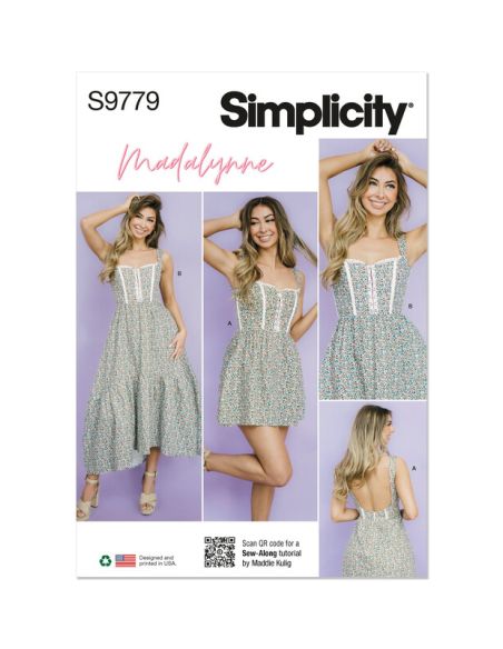 Patron Simplicity 9779.K5 - Robe