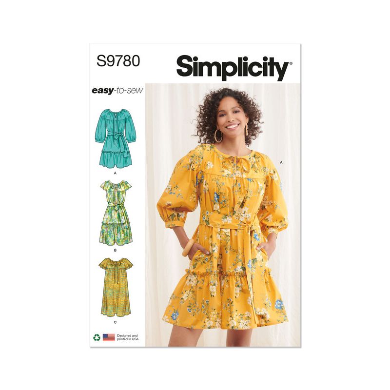 Patron Simplicity 9780.H5 - Robe