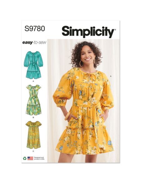 Patron Simplicity 9780.H5 - Robe
